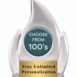 Clear Flame Insert Award