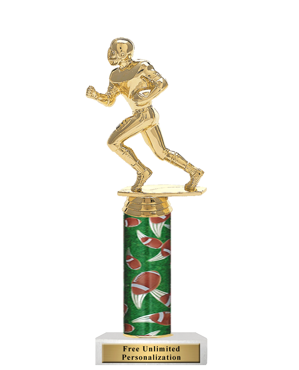 Football Column Trophy - Provano Store SKU: FTBLCOL-9 Provano Store 客製 - Provano Store Football Column Trophy Animated