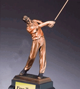 Golf Swing Trophy - Male