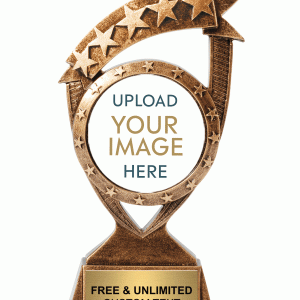 Ribbon Banner Custom Insert Trophy