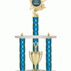 Three Post Giant Insert Trophy
